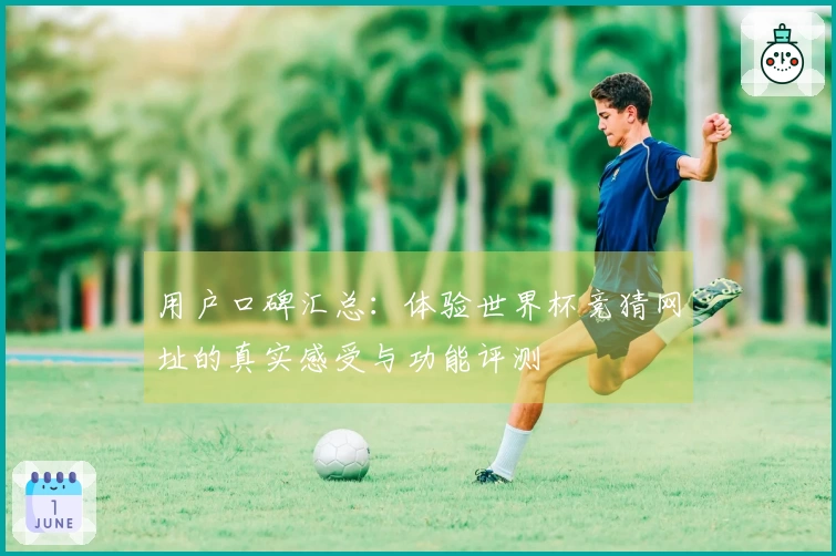 用户口碑汇总：体验世界杯竞猜网址的真实感受与功能评测